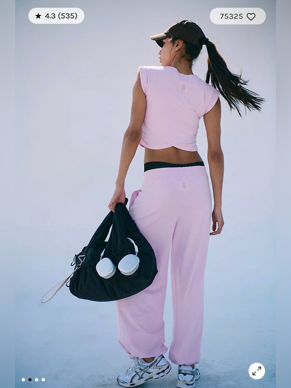 FP Movement Crossover Set Size Large Pink